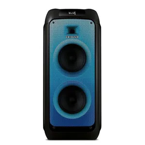 Caixa De Som Partybox Aiwa Pb-05 Bluetooth 20h Rgb Usb Tws Preto Bivolt