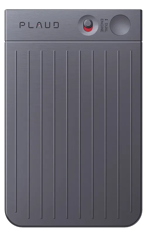PLAUD NOTE Black | AI Voice Recorder Gravador Inteligente com Transcrição por IA