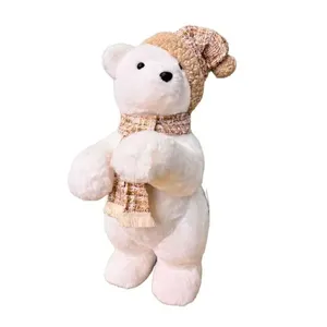 Boneco Bela Flor Urso Com Cachecol E Gorro 98359C (MP)