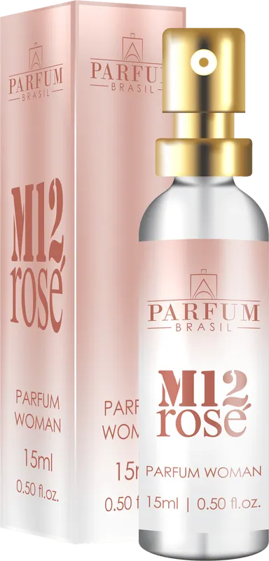 Perfume Parfum Brasil Brasil Woman M12 Rose Frasco 15ml