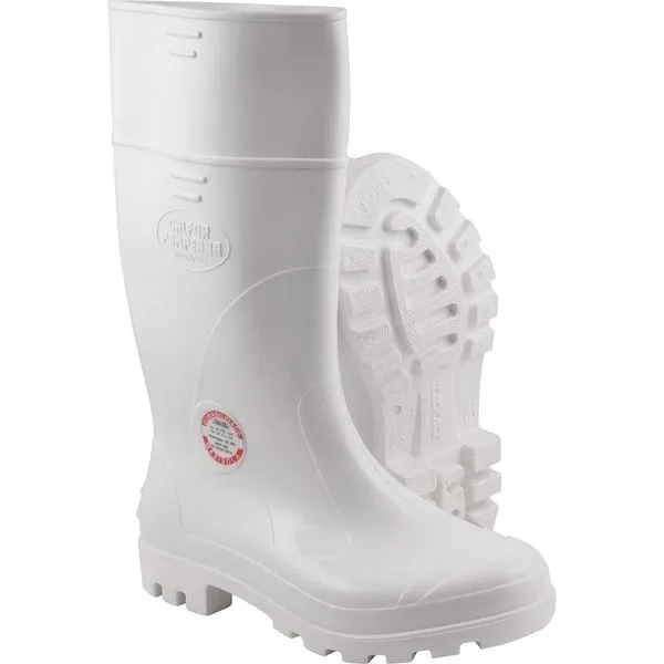 Bota de PVC Cano Longo Branca com Forro Maxisola - CALFOR 39