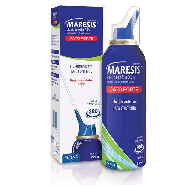 Maresis 0,9% Jato Forte Solução Nasal Spray 150ml
