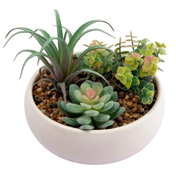 Vaso Planta Centro Mesa Harmonia 14x14x16,5cm LM3827 - honeyhome
