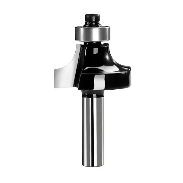 Fresa De Borda Meia Cana Rolamentada Para Tupia 25mm Haste 6mm Makita D-09444