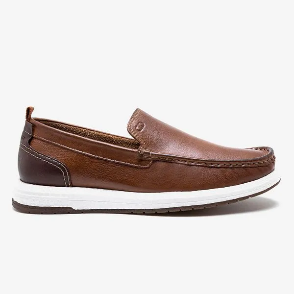 Mocassim Easy Flop Pulse Marrom Mocassim Easy Flop Pulse Conhaque-Conhaque-44