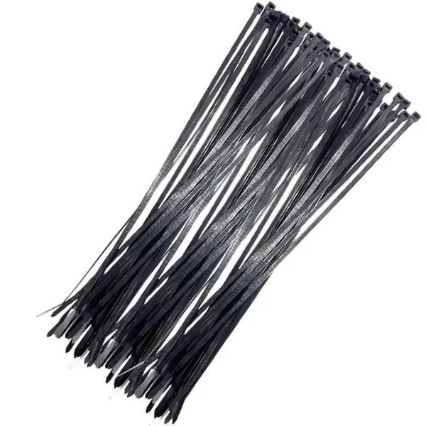 Abraçadeira de Nylon Preta 300 x 4,8 mm com 50 Peças - 401059PR.50 - DUTOPLAST