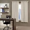 Cortina Blackout PVC 260x170m Ilhos Bella Janela Areia