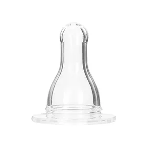 Bico Mamadeira de Silicone Macio Ortodontico Convencional Wide Neck T2 Premium