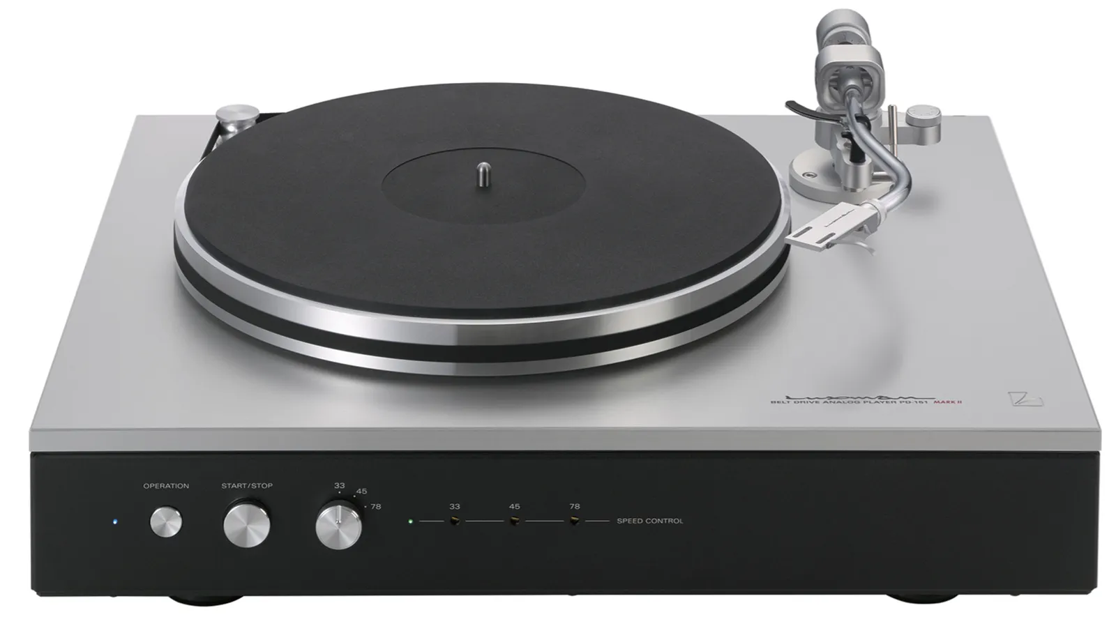 Toca-Discos Luxman PD-151 MKII Belt Drive com Braço LTA-309 e Capa Protetora