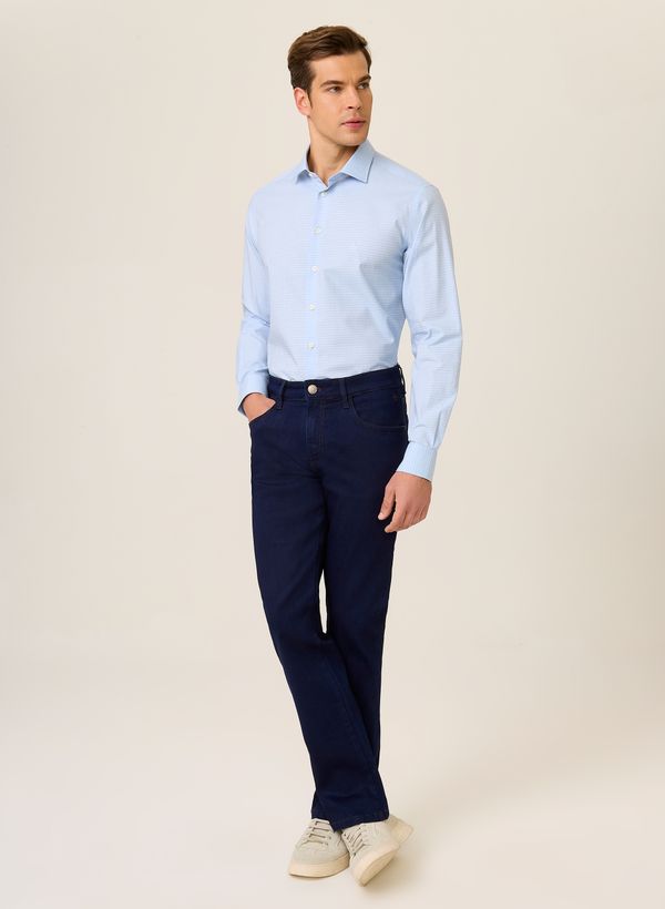 Calça Jeans Right Fit Clássica Dudalina Masculina 38