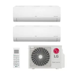 Ar Condicionado Multi Split Inverter LG 18.000 BTUs (2 Evap 9.000) Quente e Frio 220V Monofásico