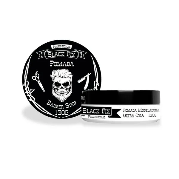Cera Barber Black Fix Shop Incolor 130g - Black Fix