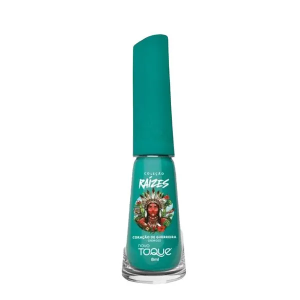Esmalte Novo Toque Raízes Coração De Guerreira