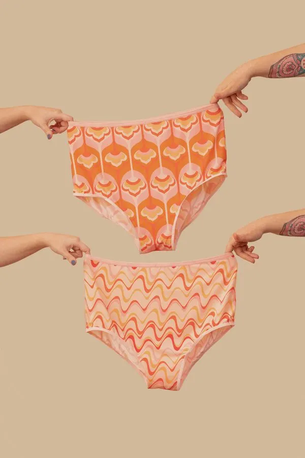 Kit 2 Hot Pants Softskin Plus Size Telha-GG