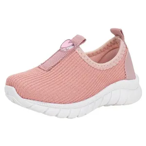 Tênis Infantil Feminino Slip On Nayarinha 448 ROSA 01 24