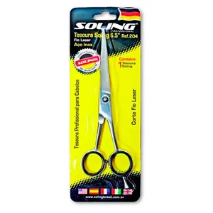 Tesoura Profissional Soling Fio Laser 6,5 Ref.204