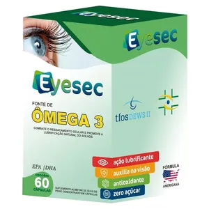 Eyesec Ômega 3 330 mg EPA 220 mg DHA SOROCAPS 60 Cápsulas