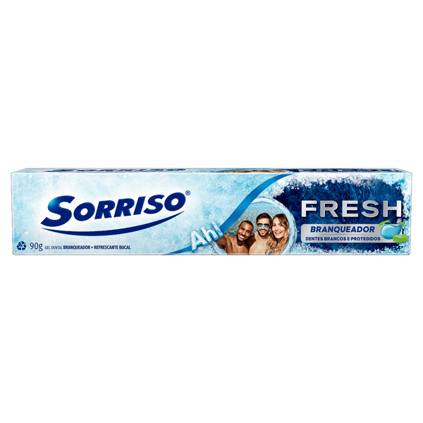 Creme Dental Sorriso Fresh Branqueador 90g