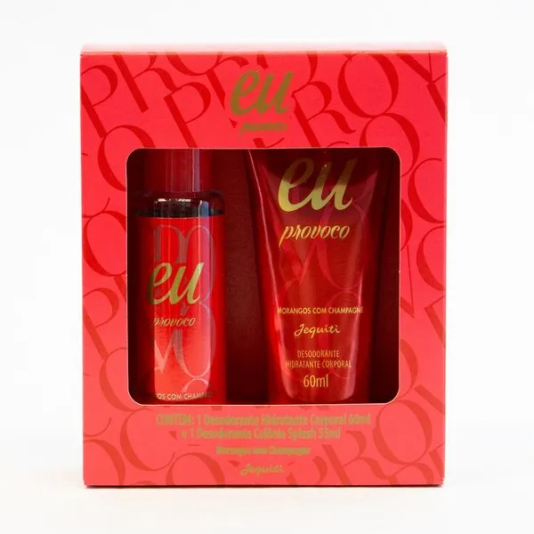 Deo Colonia Jequiti Eu 55ml+60ml Desodorante Hidratante Provoco