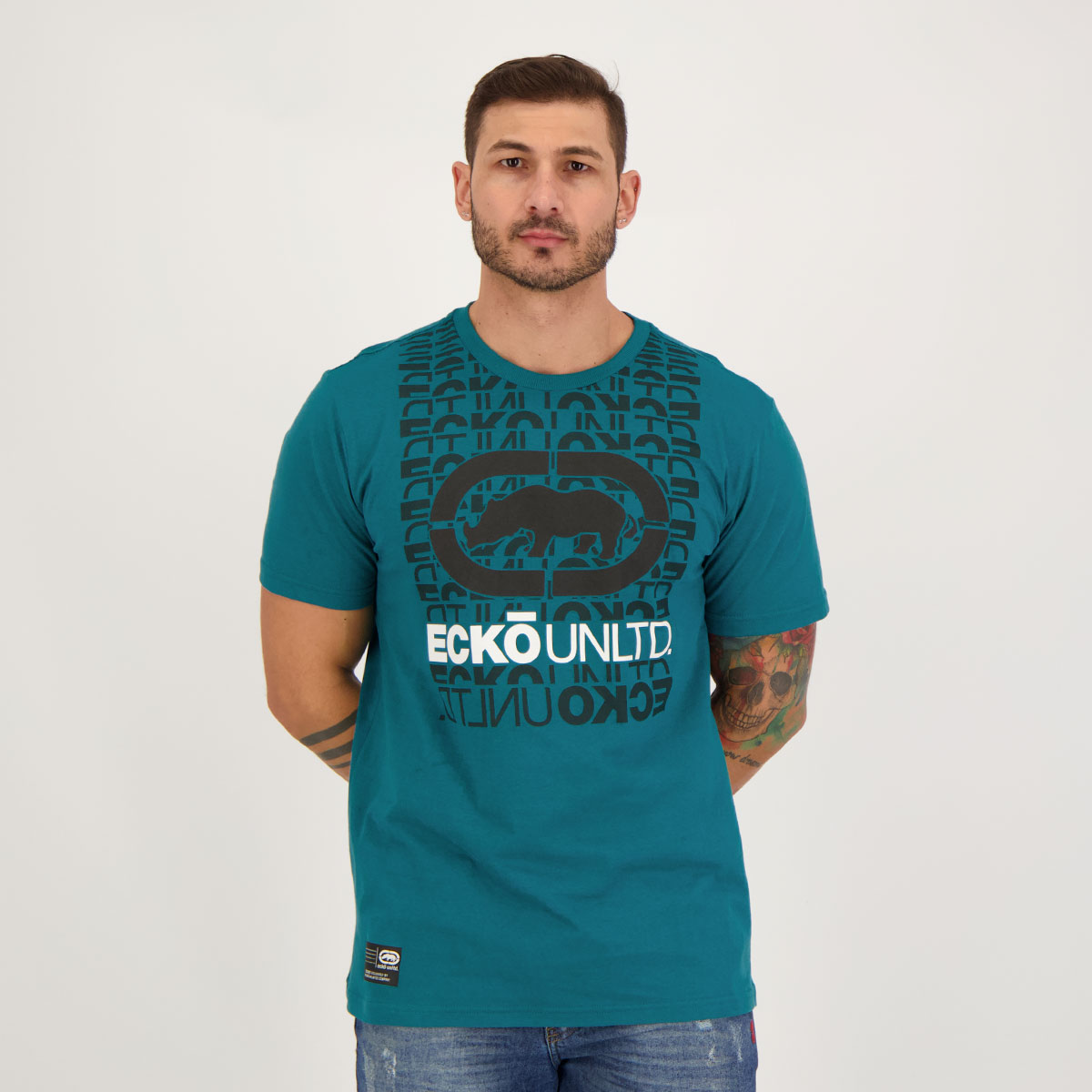 Camiseta Ecko Unltd Basic Verde