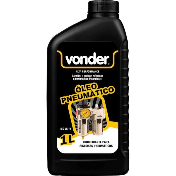 Óleo Lubrificante para Equipamento Pneumático 1L - VONDER