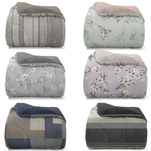 Edredom Queen Plush Dupla Face Soft Slim 210x240cm ED0575888 - Hedrons