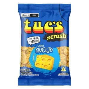Biscoito Tucs Din Cracker Crush 50 g Queijo BISCOITO TUCS DIN CRACKER CRUSH 50G QUEI