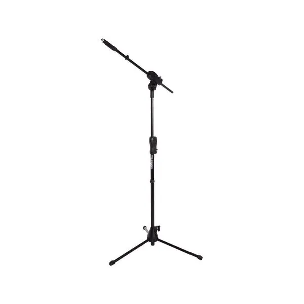 Suporte para Microfone Girafa Sm Max Pedestal Regulável com Tripé Antiderrapante Preto Ibox Suporte para Microfone Girafa Sm Max Pedestal Regulável Preto Ibox