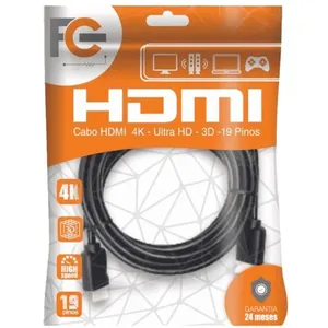 Cabo HDMI FC Fontes Ultra Hd 4K 3D 5 Metros (MP)
