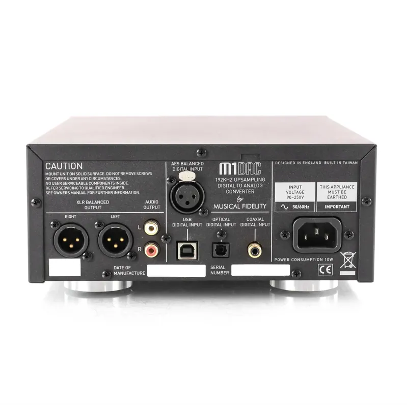 Musical Fidelity M1DAC Premium DAC 120v - Preto