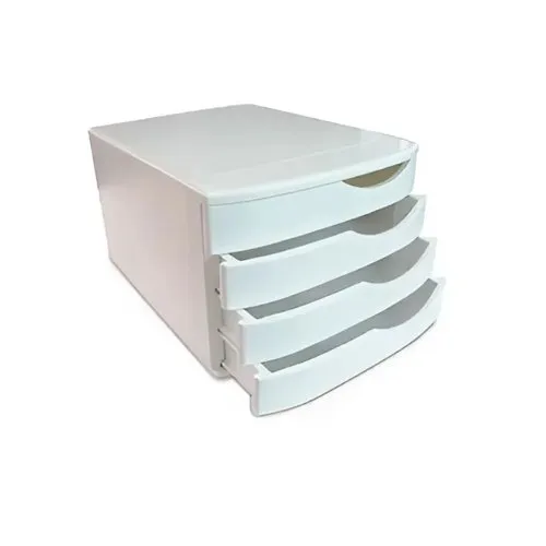 Gaveteiro Maxcril Com 4 Gavetas Branco 10100007 (MP)
