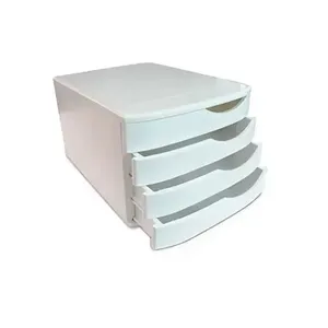 Gaveteiro Maxcril Com 4 Gavetas Branco 10100007 (MP)