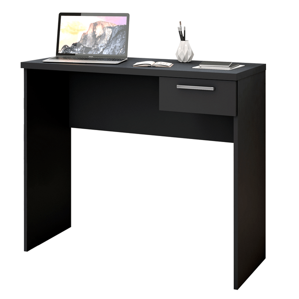 Mesa Para Computador Office, MDP, 1 Gaveta, 1 Prateleira - NT2000 Preto