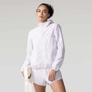Jaqueta Feminina Pinstripe Plana Bolso Seguro ASICS