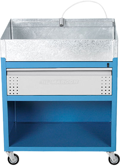 Máquina de lavar peças 220 V~ reservatório 20 L com rodas LP7A-2V - MARCON