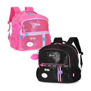 Mochila Costas Barbie Paetê Sortido MS49931BB - Luxcel