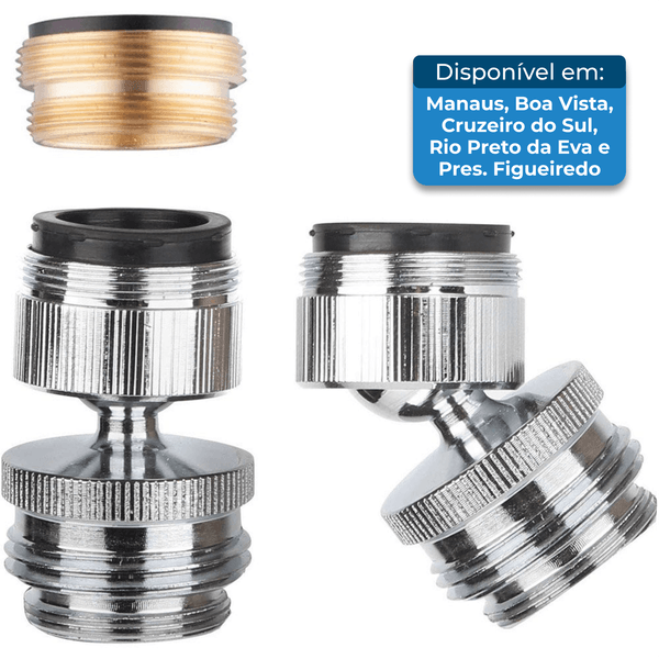 Kit Adaptador Torneira Hibbent 2 Peças A-MBI