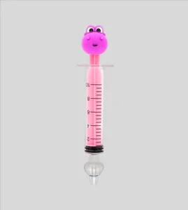 Seringa para Lavagem Nasal - Dino Rosa Rosa