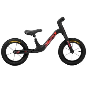 Bicicleta De Equilíbrio Infantil JPP Rava Balance Buddy 2 Aro 12 Preto E Vermelho (MP)