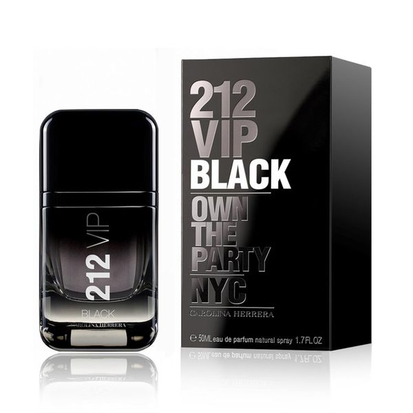 Perfume 212 Vip Black Men Carolina Herrera 50ml