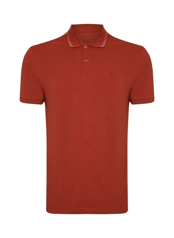Polo Slim Fit Básica Masculina Indivdual GG