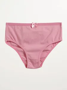 Calcinha Cotton Infantil Para Menina - ROSA M