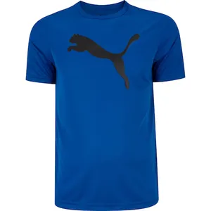Camiseta Masculina Puma Manga Curta ESS Logo Poly