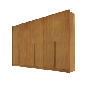 Guarda-roupa Casal 6 Portas 9 Gavetas Ibiza-nature Bianchi