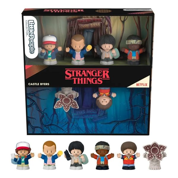 Stranger Things Castelo de Byers Netflix Little People Mattel Original 1magnus Colorido
