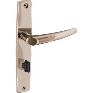Fechadura para Banheiro 2800-241 com Chaves Acabamento Bronze Latonado para Porta Joy Fechadura para Banheiro 2800-241 Acabamento Bronze Latonado para Porta Joy