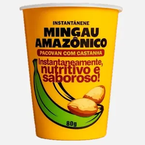 Mingau Amazônico Instantâneo Integral Pacovan Com Castanha 80g