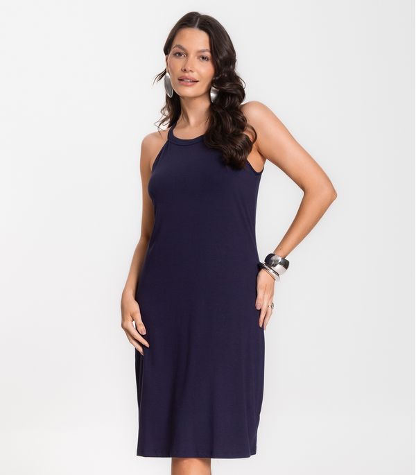 Vestido Feminino Infinita Cor Azul GG