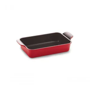 Assadeira Funda Pequena Vermelho Neoflam Ek-Cv-Osm