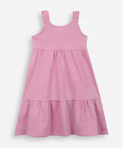 vestido infantil orabolas cavado rosa 2